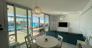 Three bedroom penthouse with Sea View for sale in Germasogeia