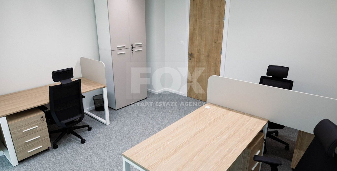 Brand New-Fully Furnished Office Floor For Rent In Zakaki Area