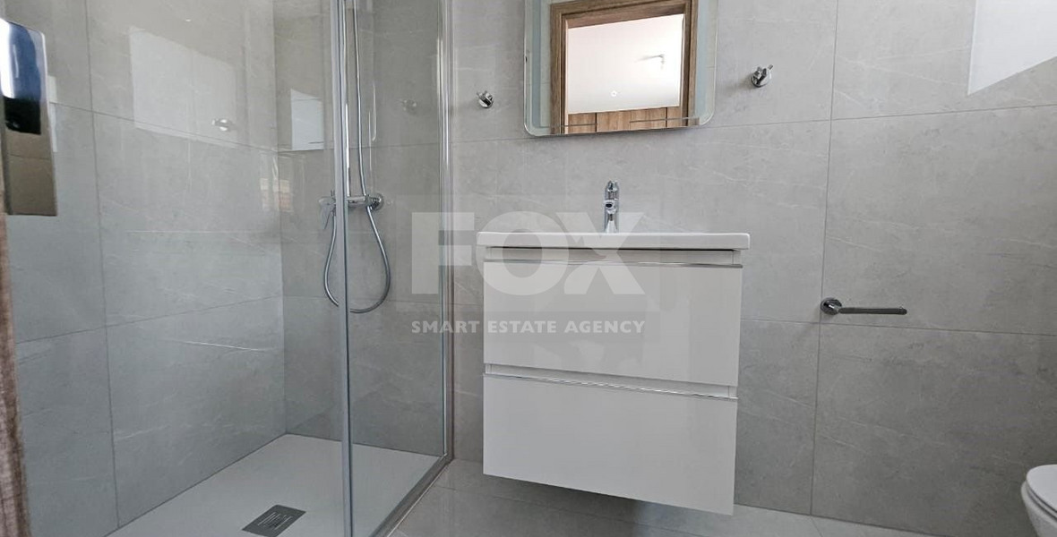 OPTIONAL FURNISHED OR UNFURNISHED 2 BEDROOM LARGE NEW APARTMENT IN AGIA FYLA OFFERING OPEN VIEWS AND TRANQUIL LOCATION.