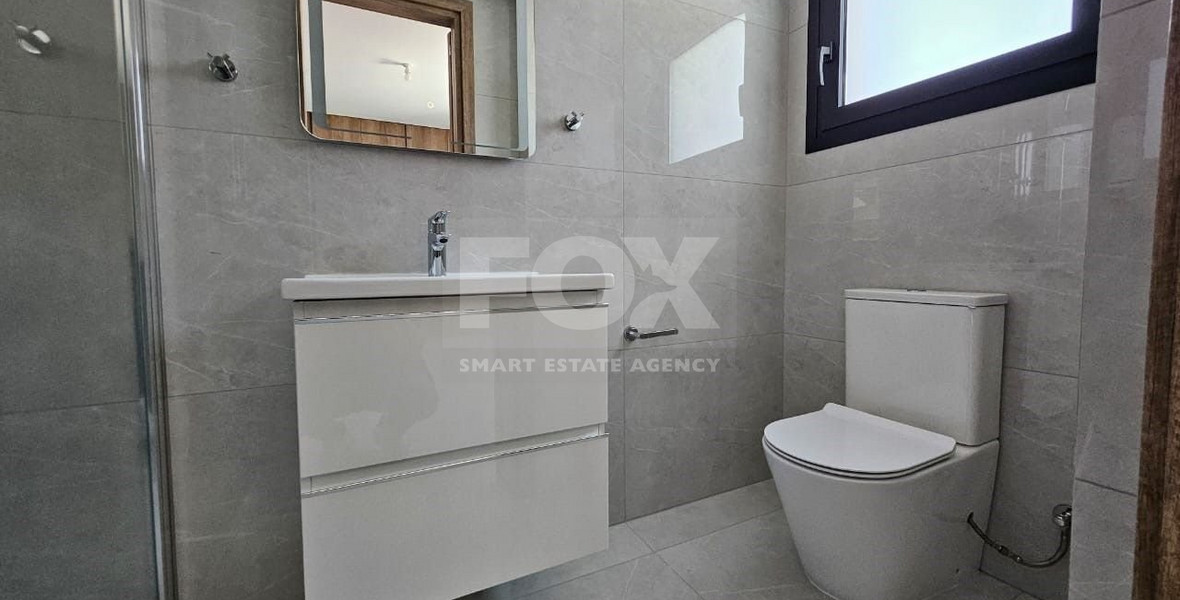 OPTIONAL FURNISHED OR UNFURNISHED 2 BEDROOM LARGE NEW APARTMENT IN AGIA FYLA OFFERING OPEN VIEWS AND TRANQUIL LOCATION.