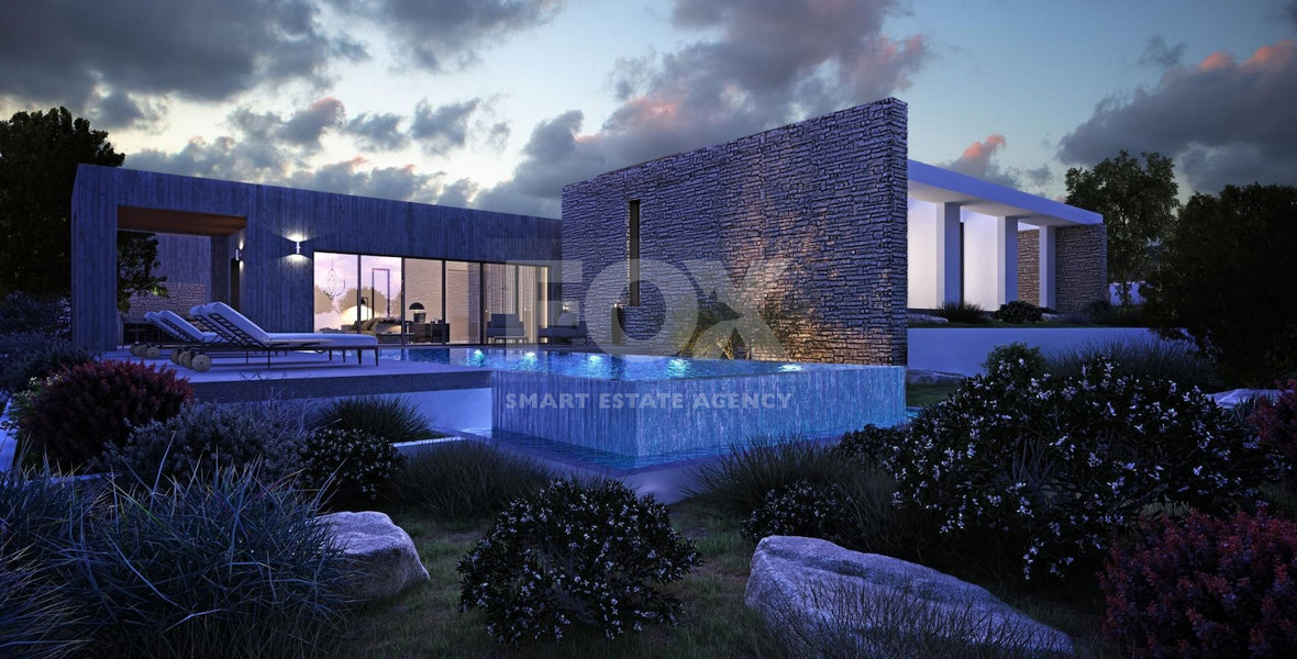 Four bedrooms outstanding villa, in an idyllic place in Sea Caves area,  of  Akamas