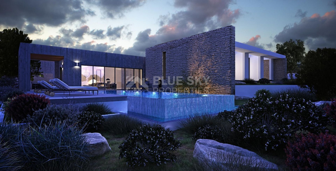 Four bedrooms outstanding villa, in an idyllic place in Sea Caves area,  of  Akamas