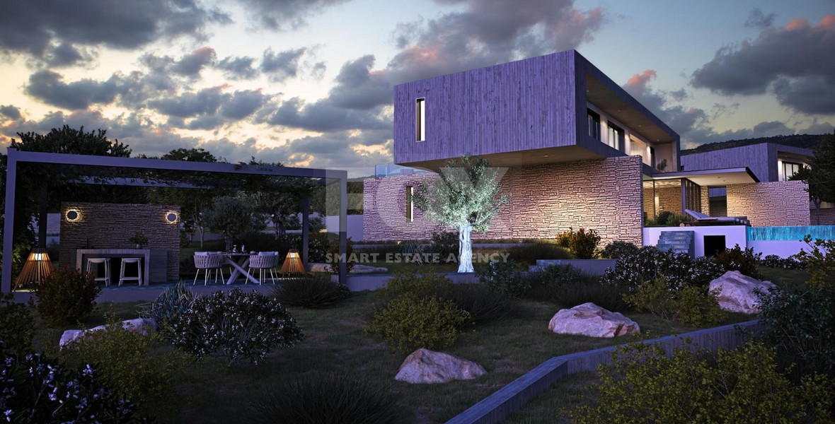 Four bedrooms outstanding villa, in an idyllic place in Sea Caves area,  of  Akamas