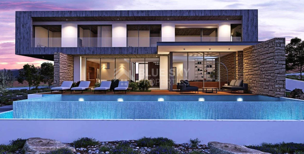 Four bedrooms outstanding villa, in an idyllic place in Sea Caves area,  of  Akamas