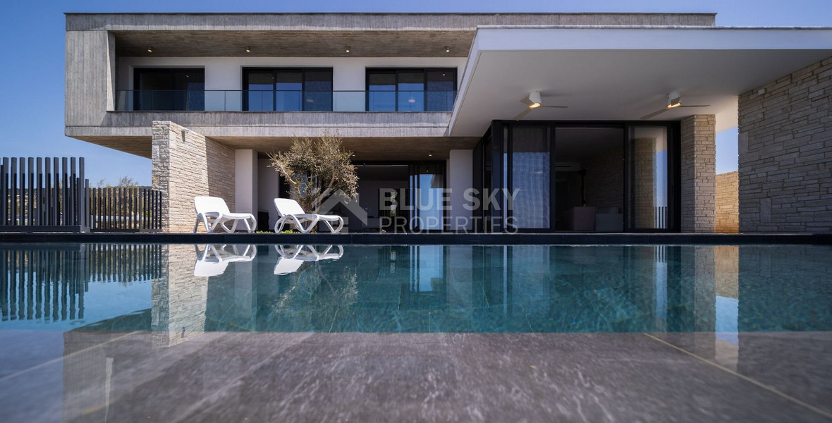 Four bedrooms outstanding villa, in an idyllic place in Sea Caves area,  of  Akamas