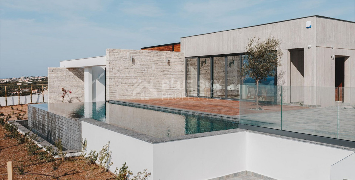 Four bedrooms outstanding villa, in an idyllic place in Sea Caves area,  of  Akamas