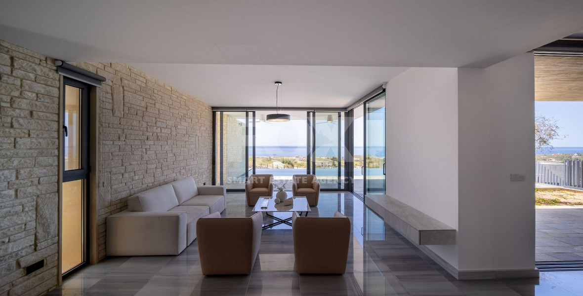 Four bedrooms outstanding villa, in an idyllic place in Sea Caves area,  of  Akamas