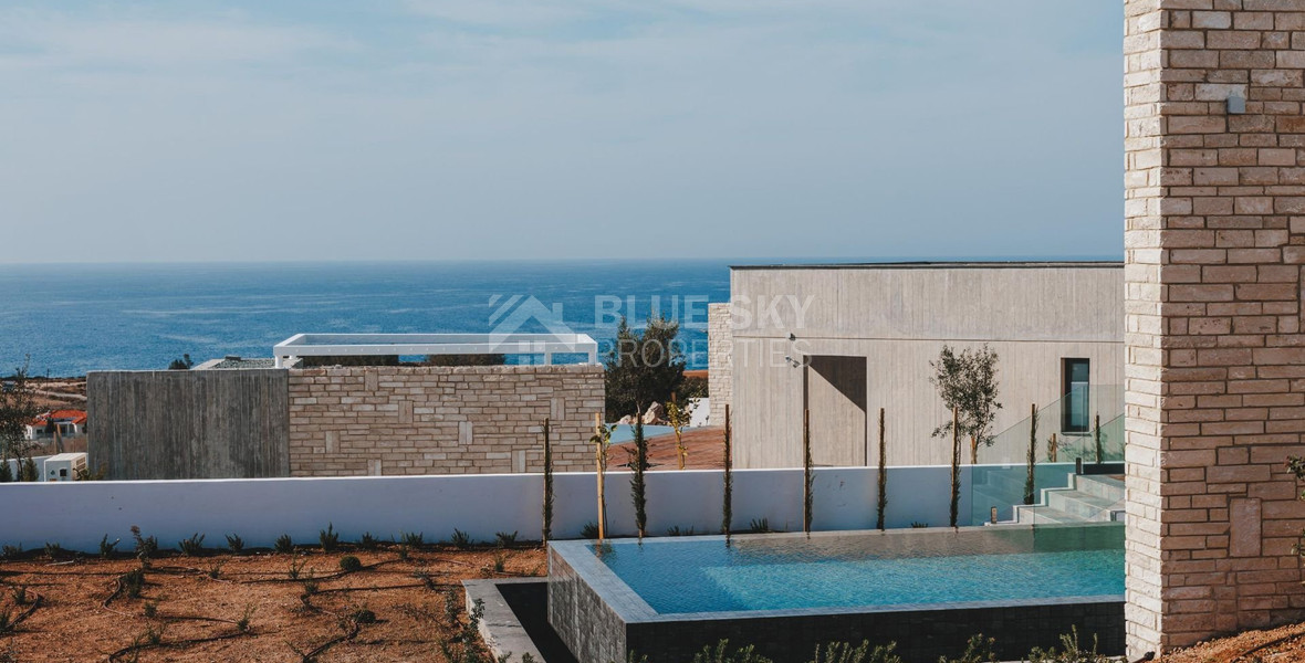 Four bedrooms outstanding villa, in an idyllic place in Sea Caves area,  of  Akamas
