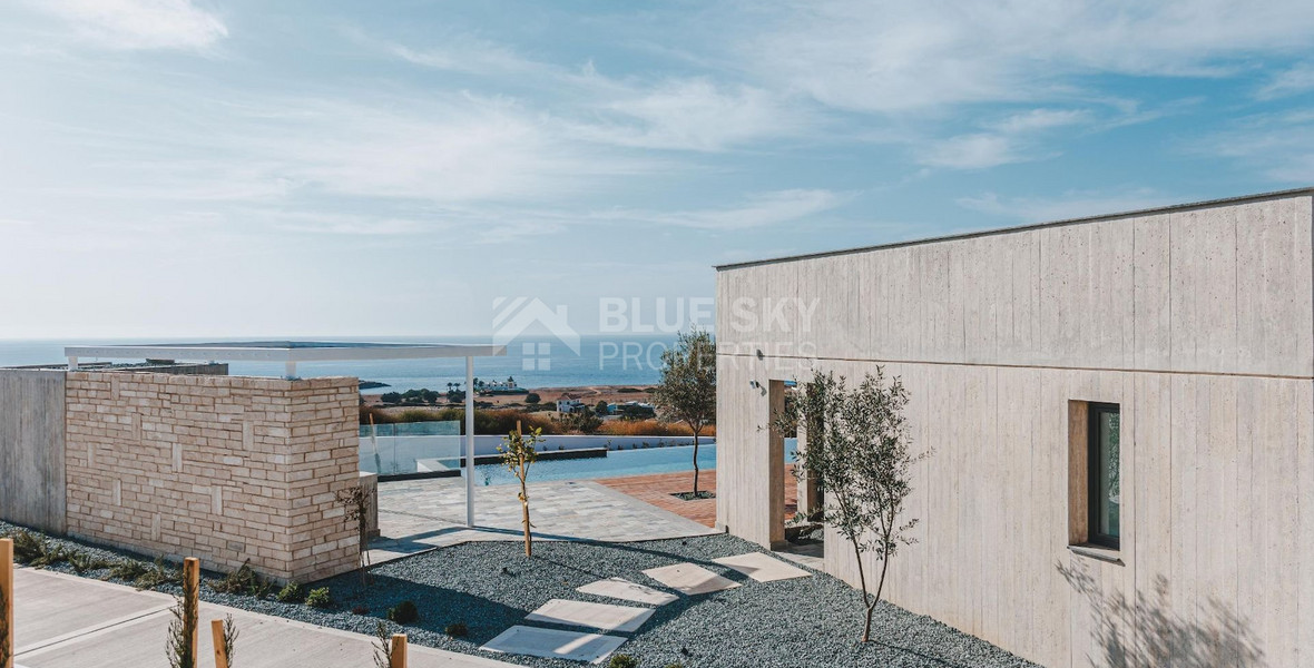 Four bedrooms outstanding villa, in an idyllic place in Sea Caves area,  of  Akamas