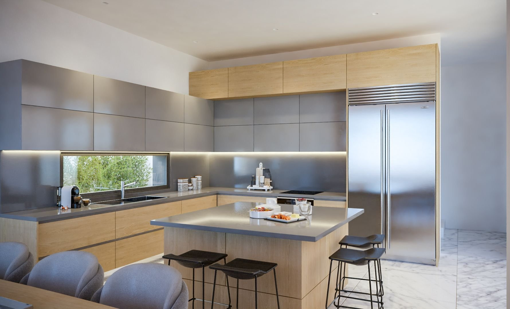 Mieszkanie 3 pokoi 156 m² Tsada, Cypr