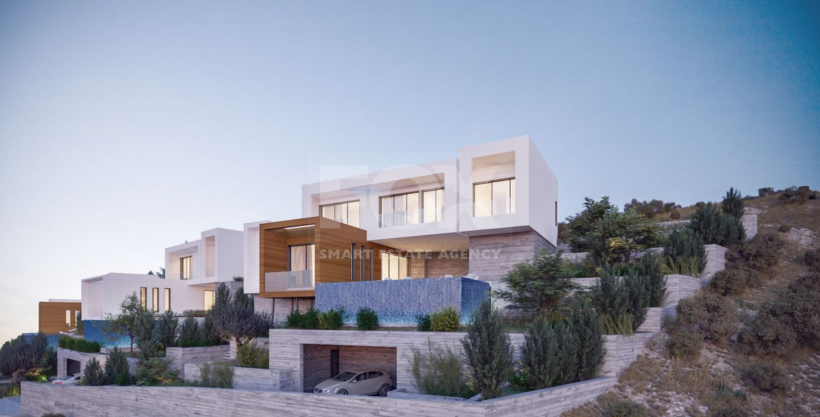 Three bedrooms luxury villas in Tsada, Paphos