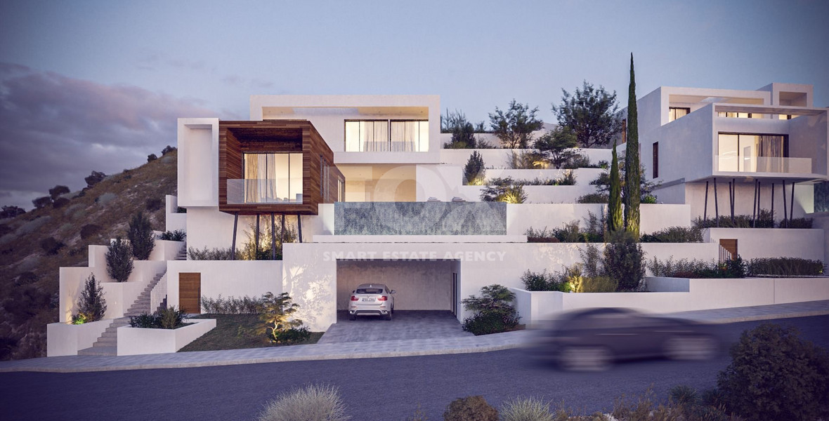 Three bedrooms luxury villas in Tsada, Paphos