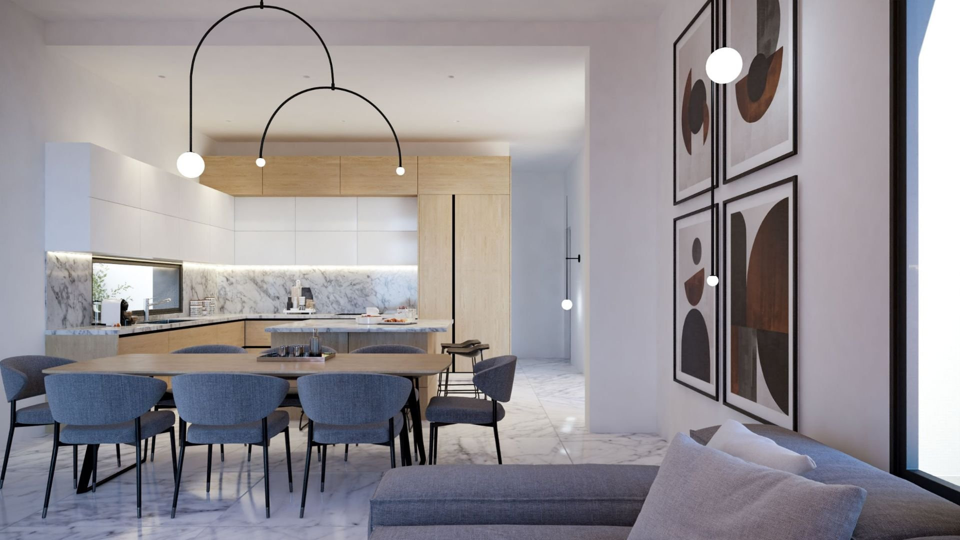 Mieszkanie 3 pokoi 156 m² Tsada, Cypr