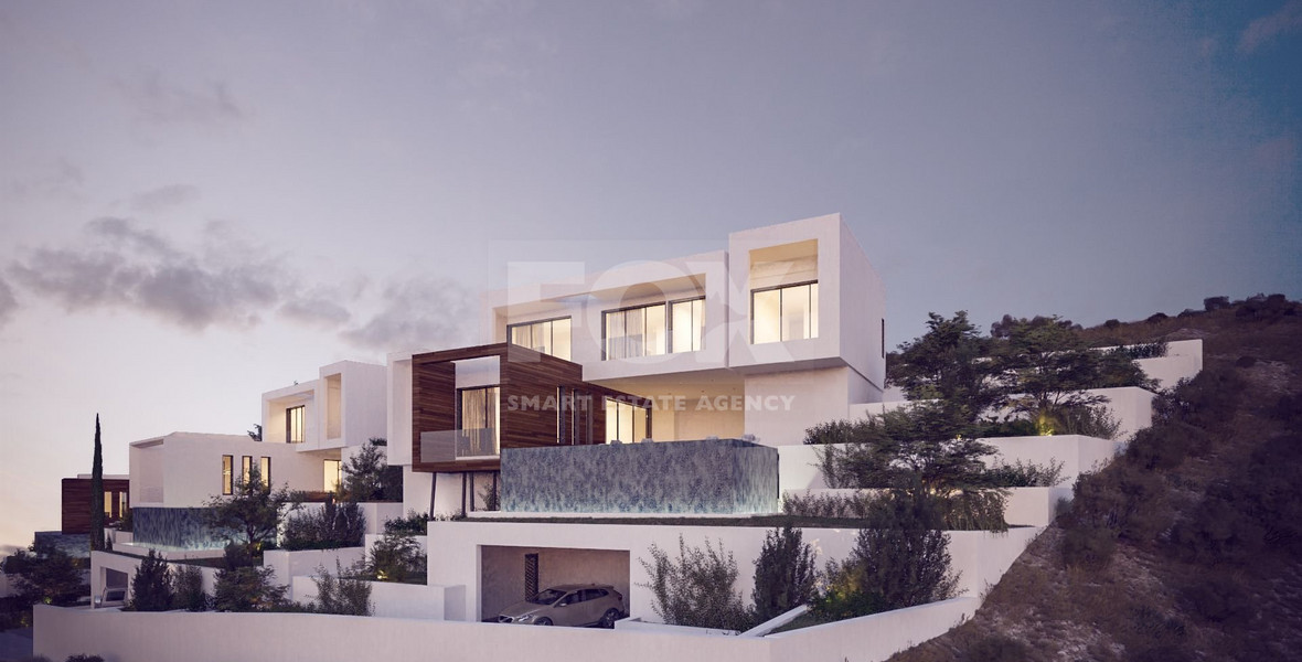 Three bedrooms luxury villas in Tsada, Paphos