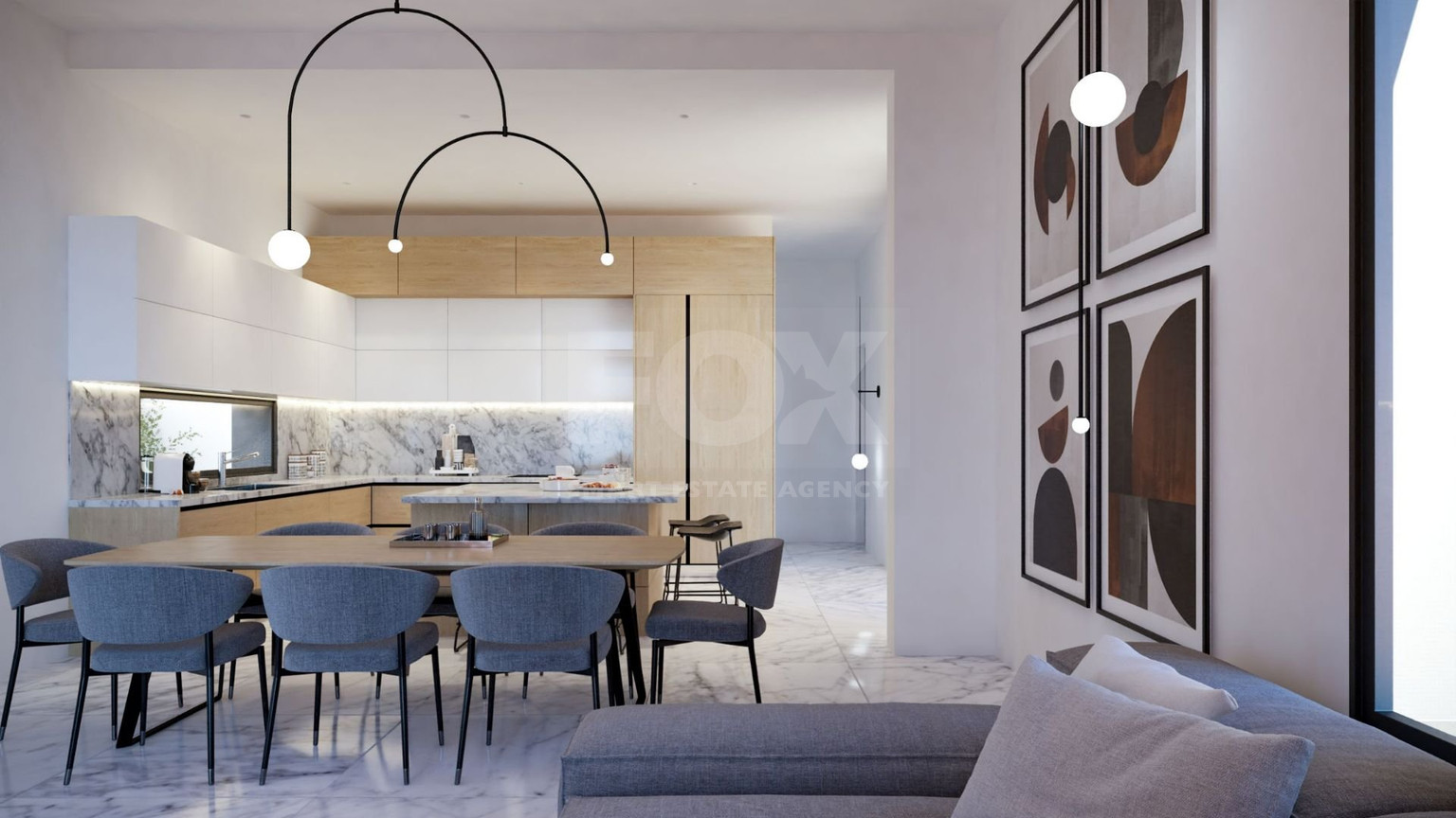 Three bedrooms luxury villas in Tsada, Paphos