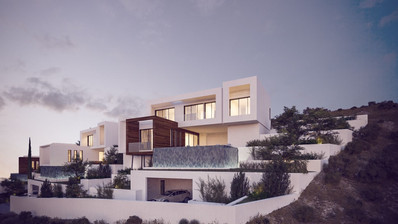 Three bedrooms luxury villas in Tsada, Paphos