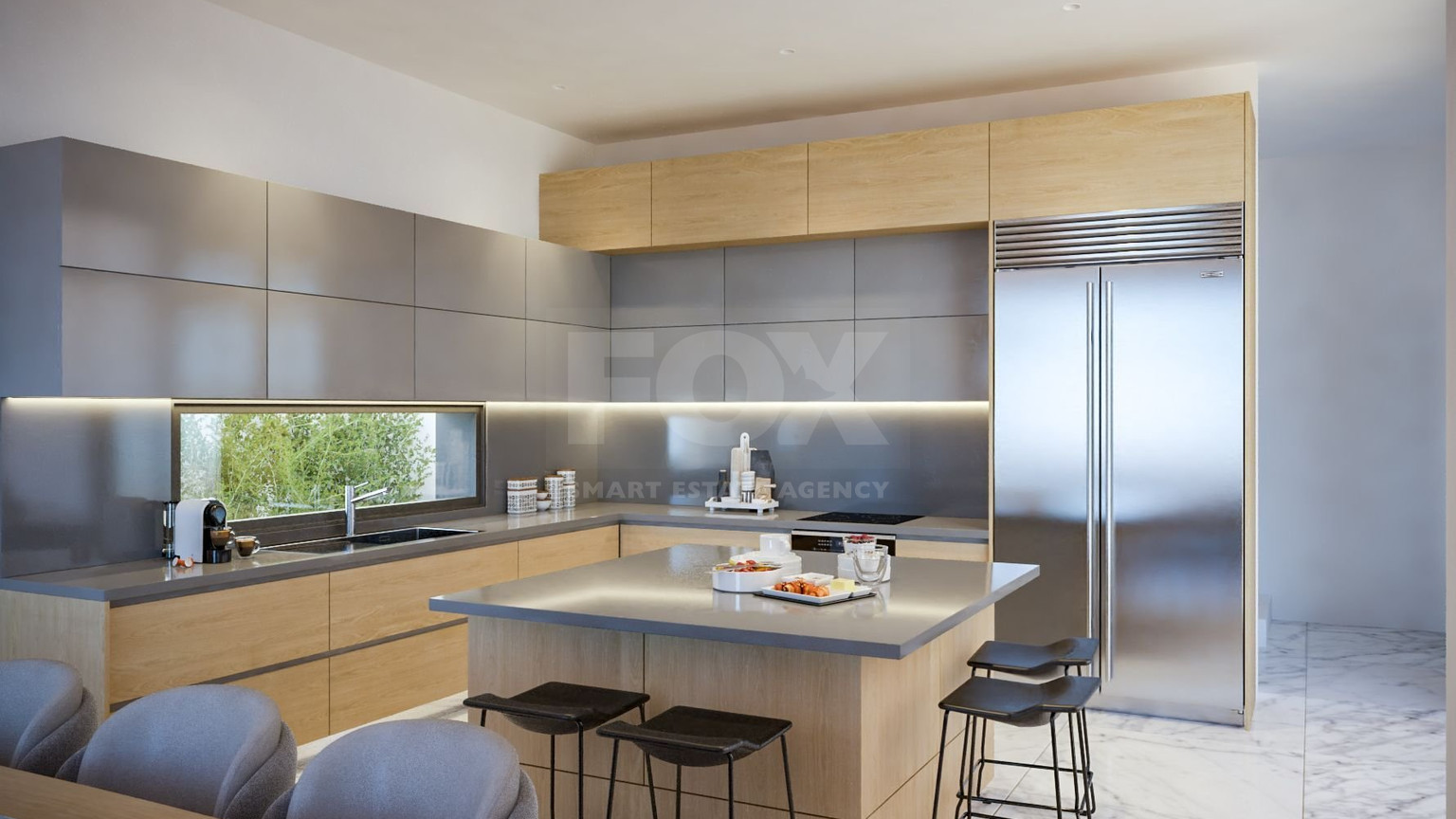 Luxury detached villa with three bedrooms in Tsada