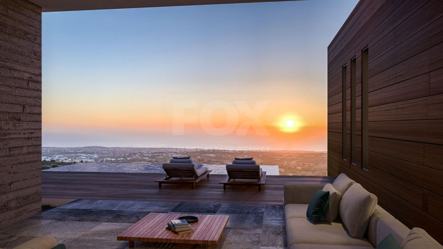 Luxury detached villa with three bedrooms in Tsada