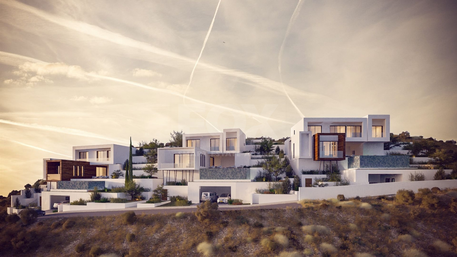 Luxury detached villa with three bedrooms in Tsada