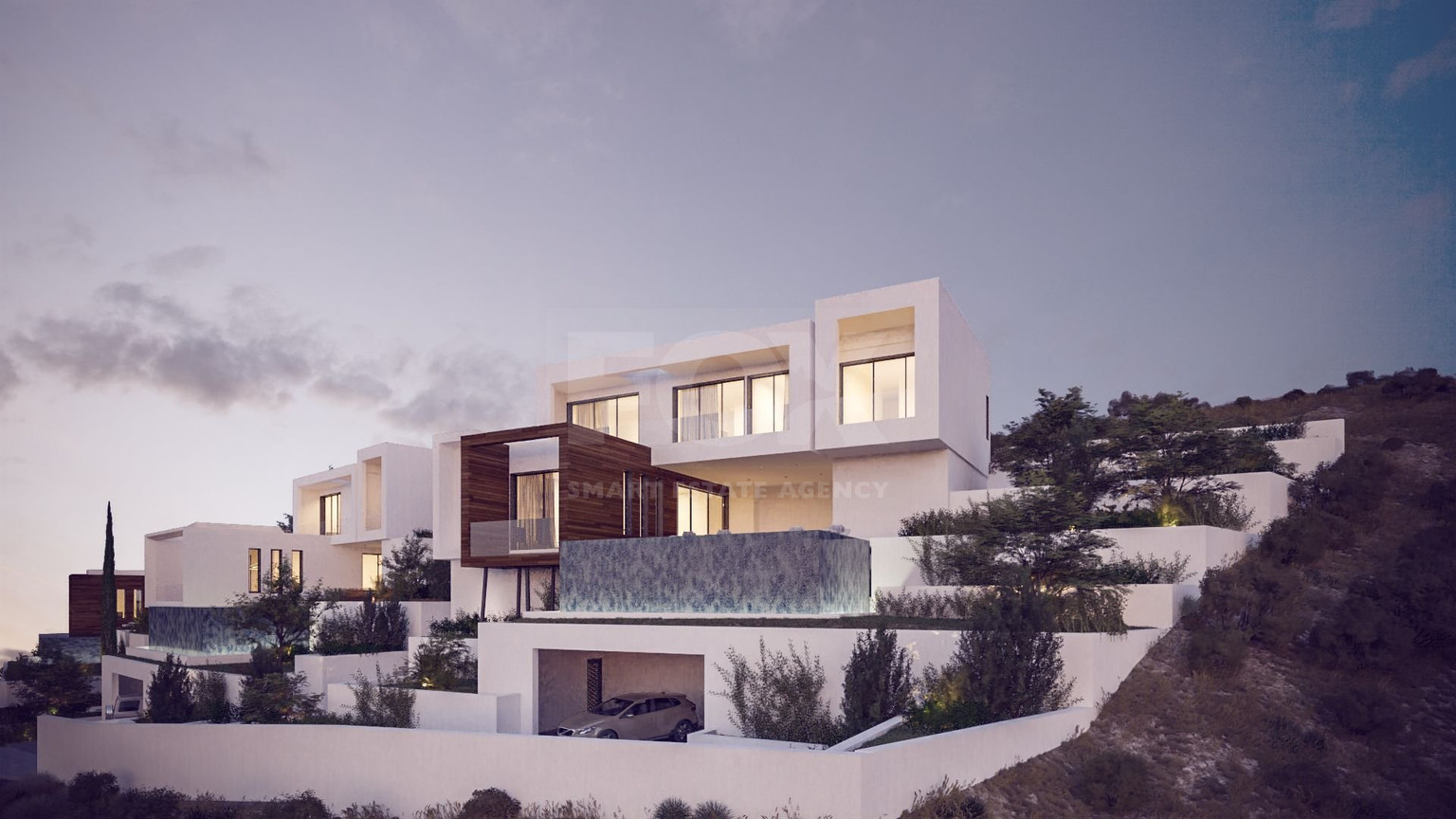 Luxury detached villa with three bedrooms in Tsada