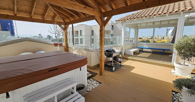 LARGE THREE BEDROOM PENTHOUSE IN COMPLEX IN GERMASOGIA TOURIS AREA 50 METERS FROM THE BEACH