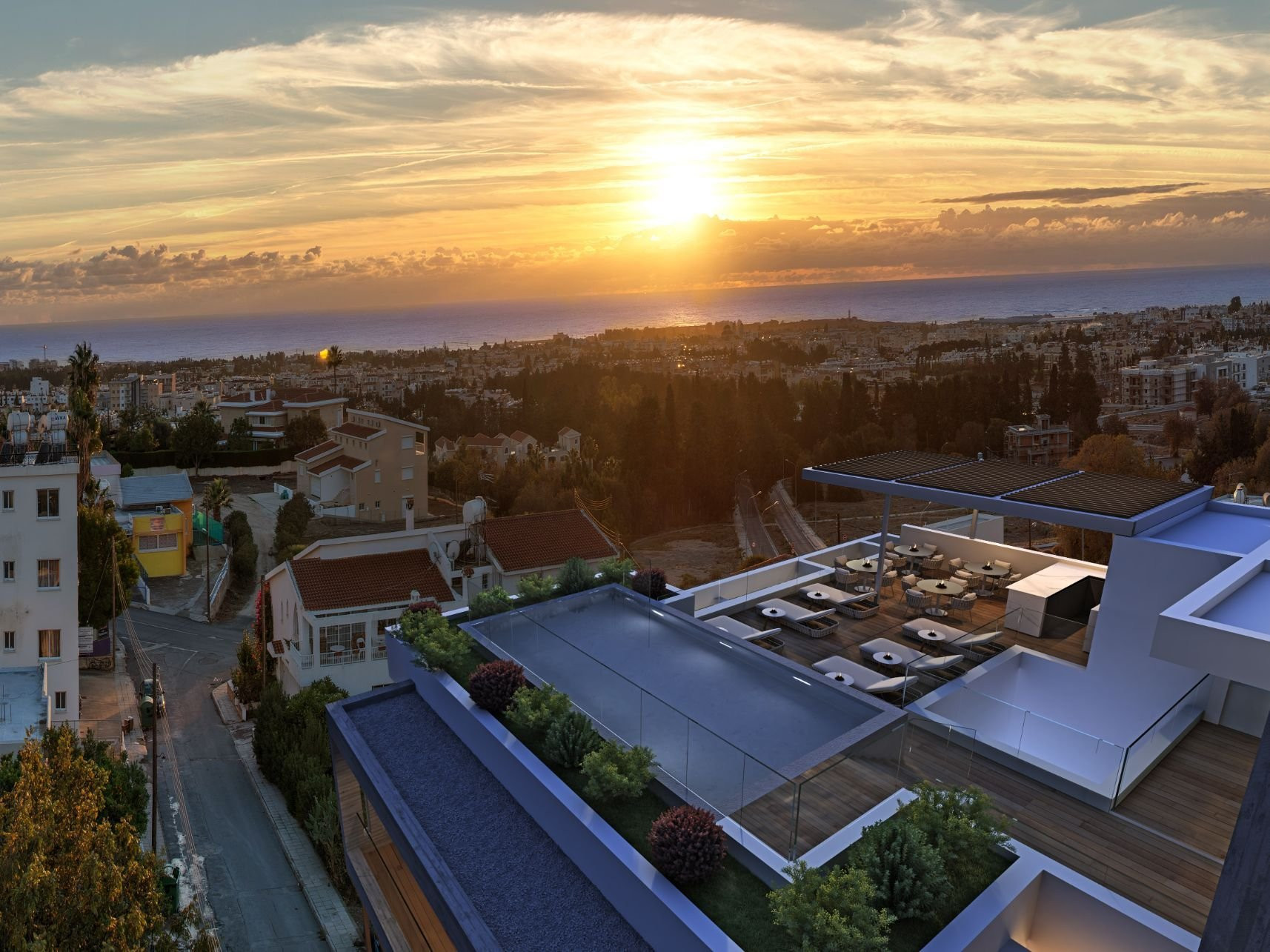 Mieszkanie 2 pokoi 75 m² Pafos, Cypr