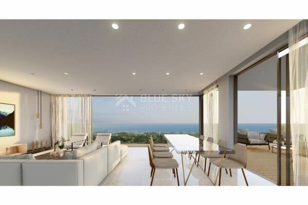 Three bedroom penthouse on fifth floor r in Tombs of the Kings area, Paphos