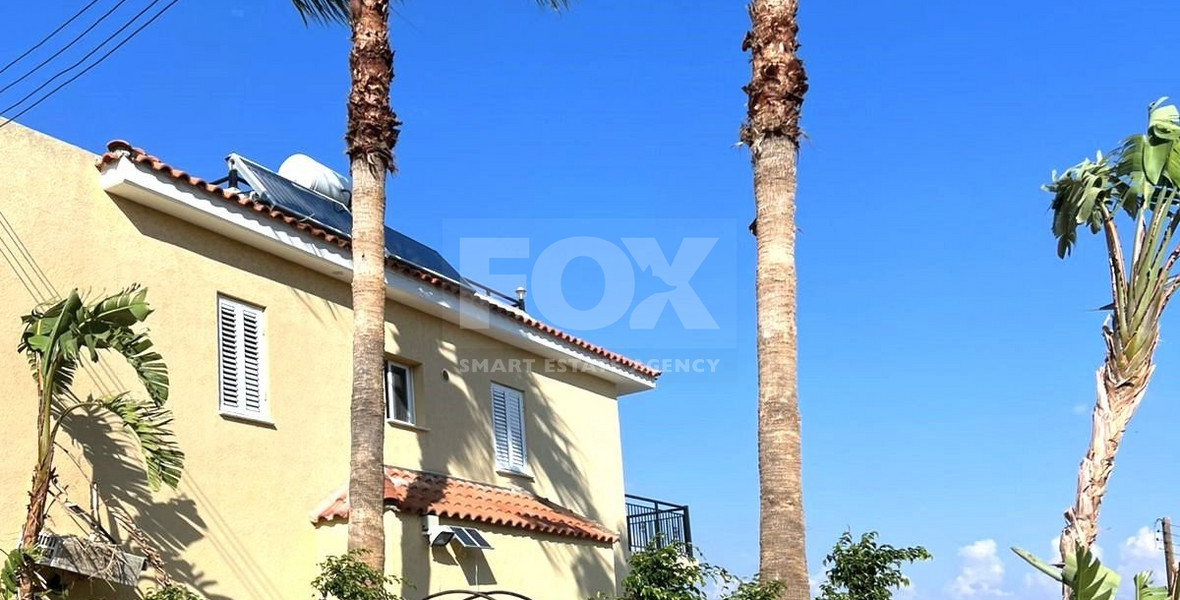 Beautiful three bedroom detached villa with swimming pool for rent in Pissouri