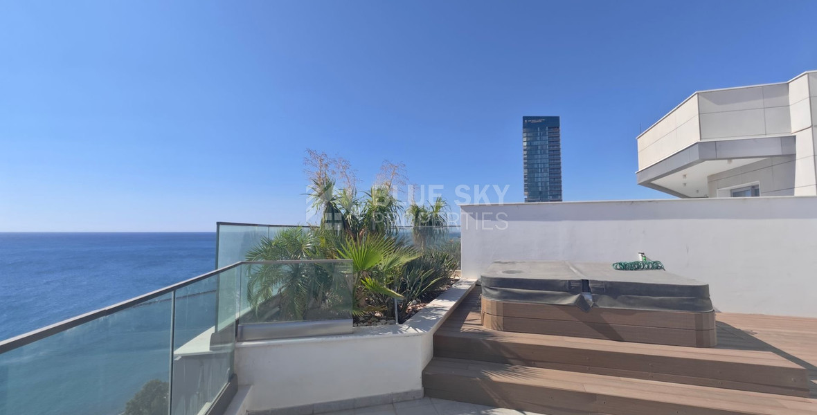 Three bedroom Penthouse for rent in Agios Tychonas tourist area, Limassol