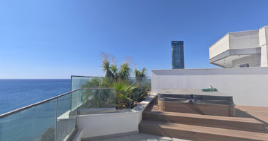 Three bedroom Penthouse for rent in Agios Tychonas tourist area, Limassol