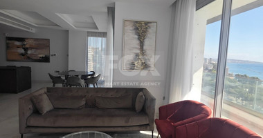 Three bedroom Penthouse for rent in Agios Tychonas tourist area, Limassol