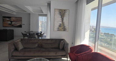 Three bedroom Penthouse for rent in Agios Tychonas tourist area, Limassol