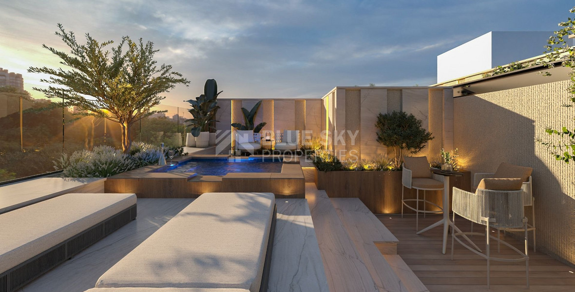 Top Floor Three bedroom apartment for sale in Germasogeia, Limassol
