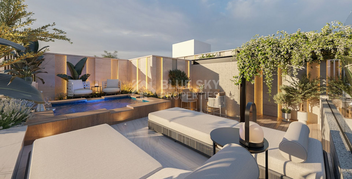 Top Floor Three bedroom apartment for sale in Germasogeia, Limassol