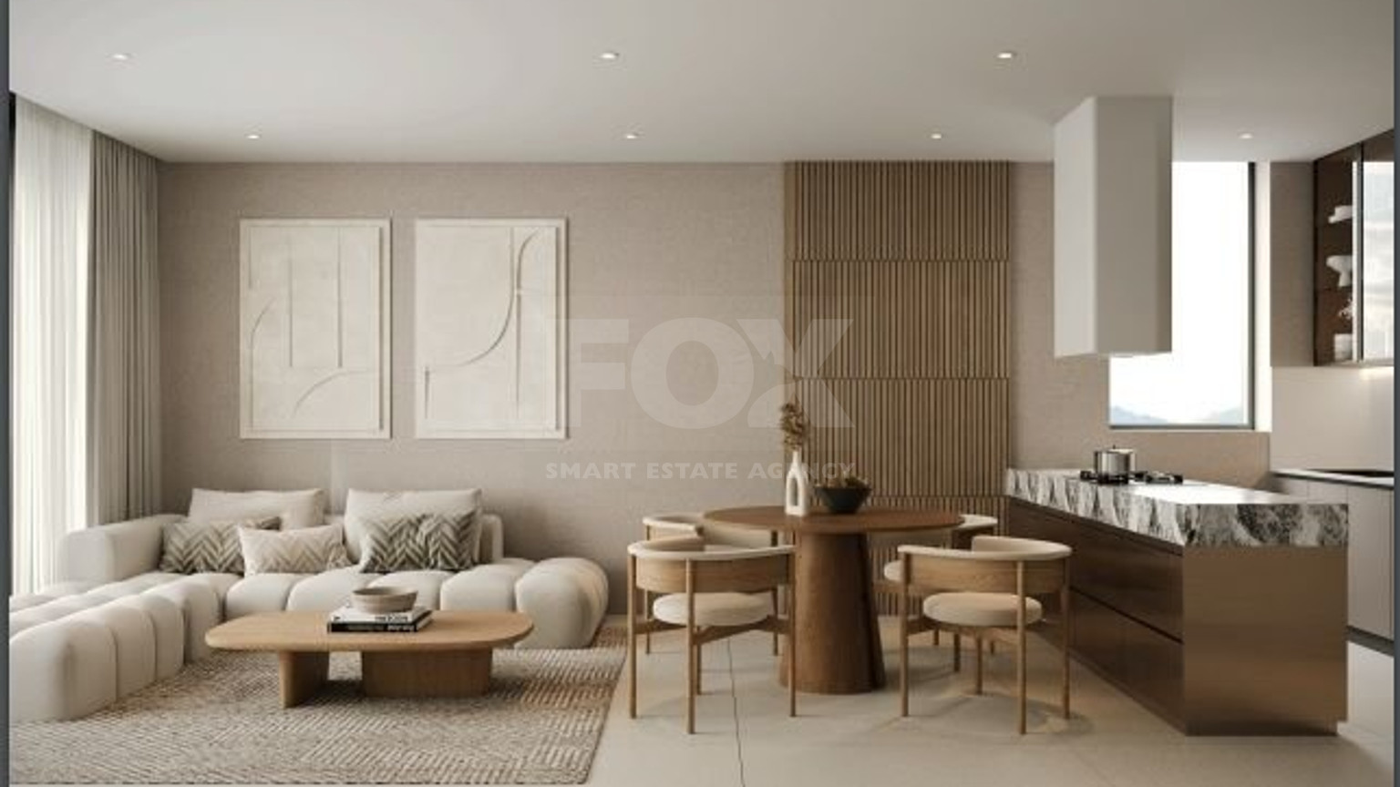 Stylish Two Bedroom Apartment in Universal, Paphos