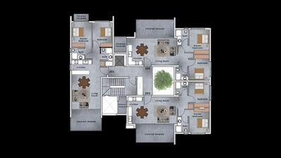 Stylish Two Bedroom Apartment in Universal, Paphos