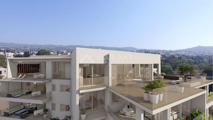 Two bedroom penthouse in Konia, Paphos