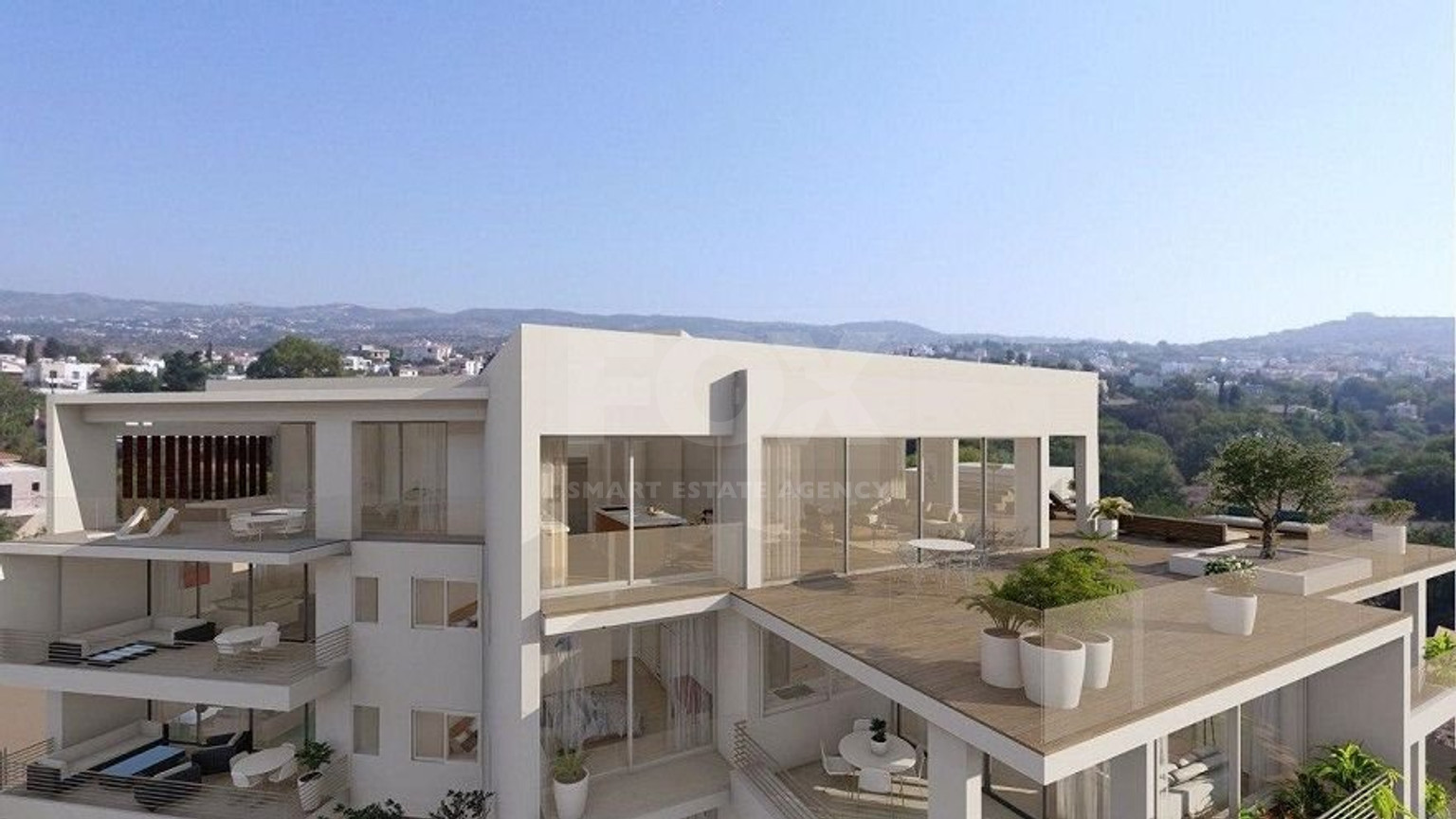 Two bedroom penthouse in Konia, Paphos for sale