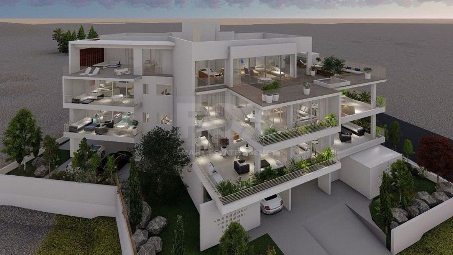 Two bedroom penthouse in Konia, Paphos for sale