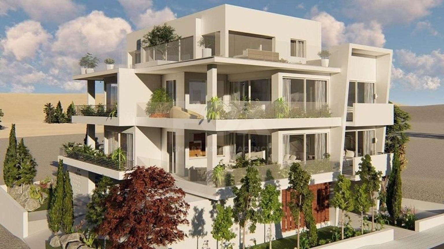 Two bedroom penthouse in Konia, Paphos for sale