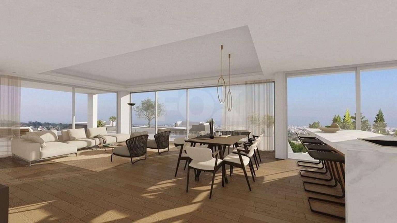 Two bedroom penthouse in Konia, Paphos for sale