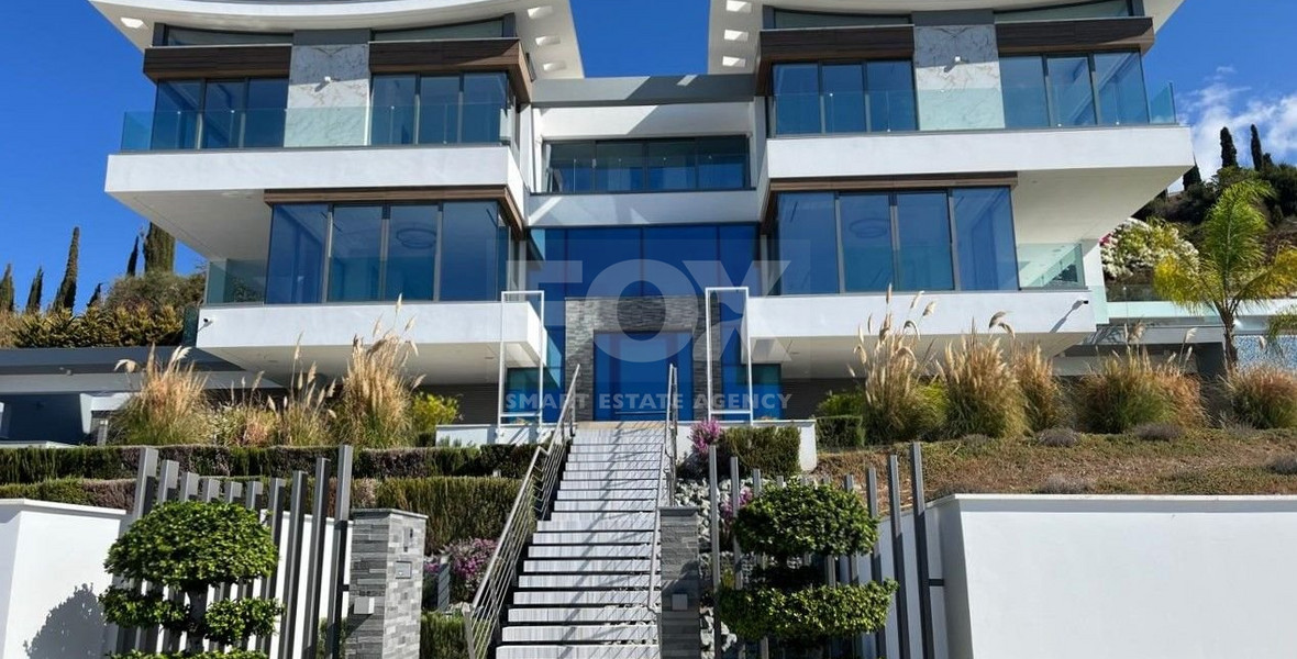 Seven bedroom exceptional villa in Potima area, in  Peyia