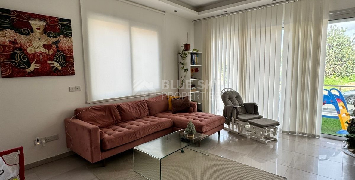 Three bedroom whole floor apartment for rent in Ekali, Limassol