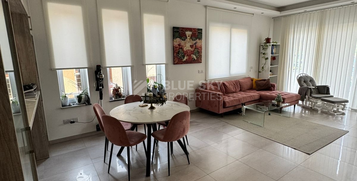 Three bedroom whole floor apartment for rent in Ekali, Limassol