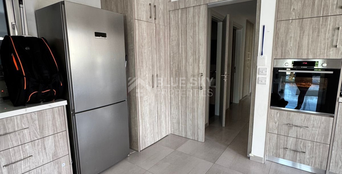 Three bedroom whole floor apartment for rent in Ekali, Limassol