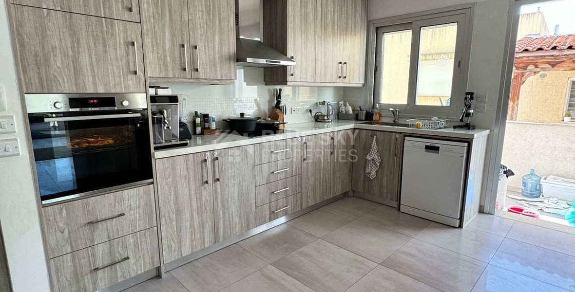 Three bedroom whole floor apartment for rent in Ekali, Limassol