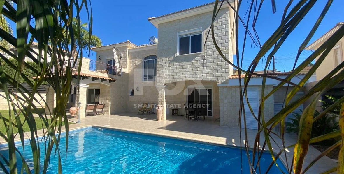 Elegant Three bedroom detached villa for sale in Armenochori, Limassol