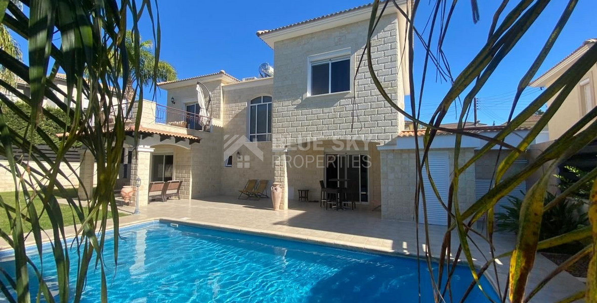 Elegant Three bedroom detached villa for sale in Armenochori, Limassol