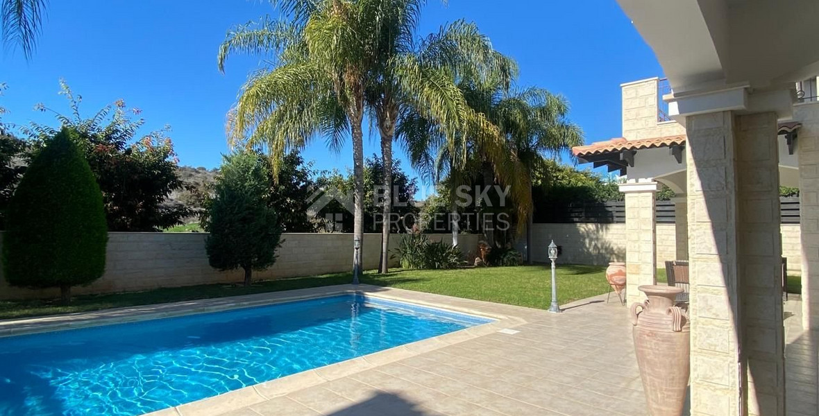 Elegant Three bedroom detached villa for sale in Armenochori, Limassol