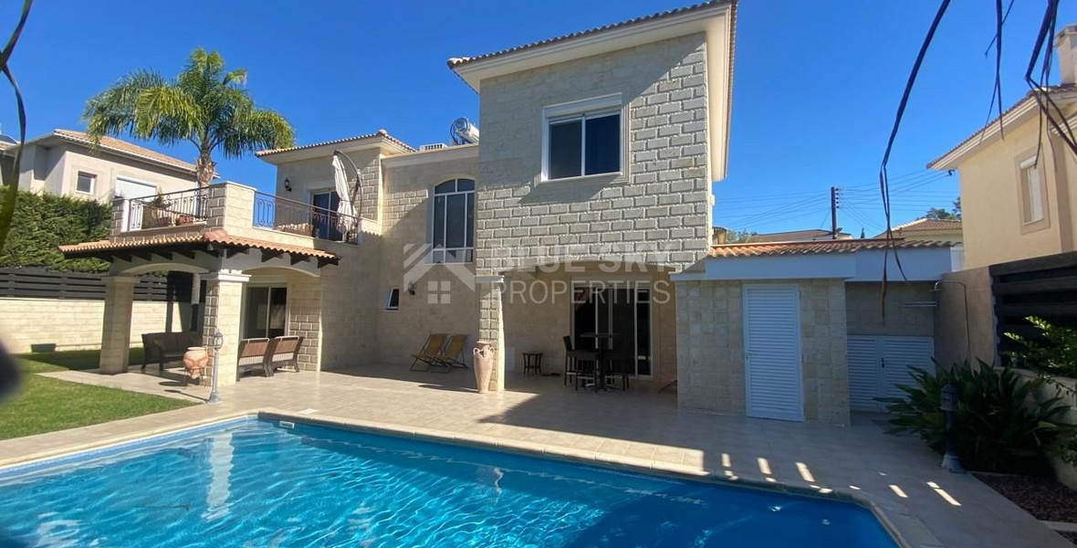 Elegant Three bedroom detached villa for sale in Armenochori, Limassol